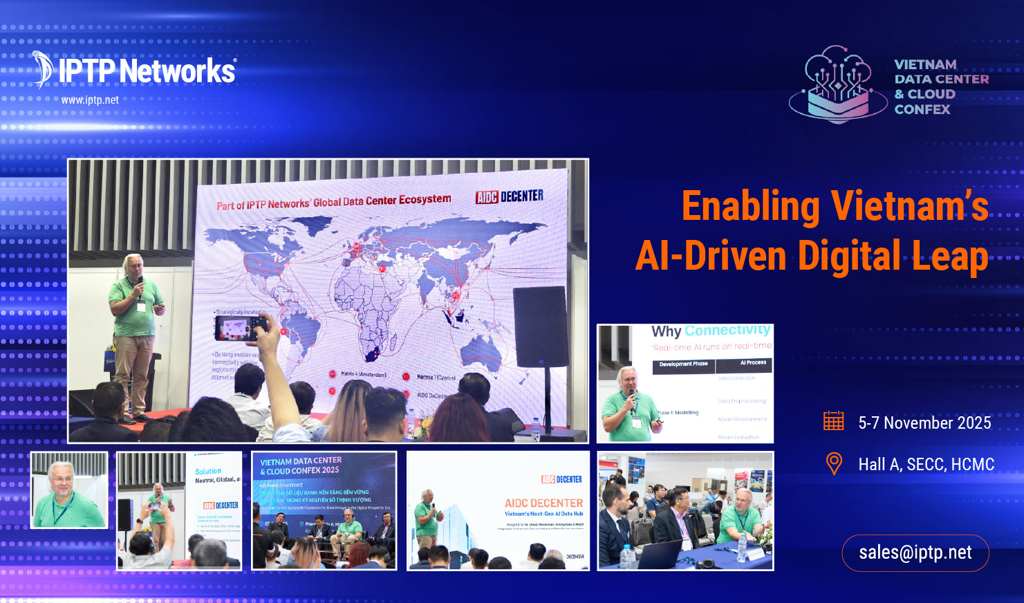 Khởi đầu cho thế hệ công nghệ mới tại<br/> Vietnam Data Center & Cloud Confex 2025 