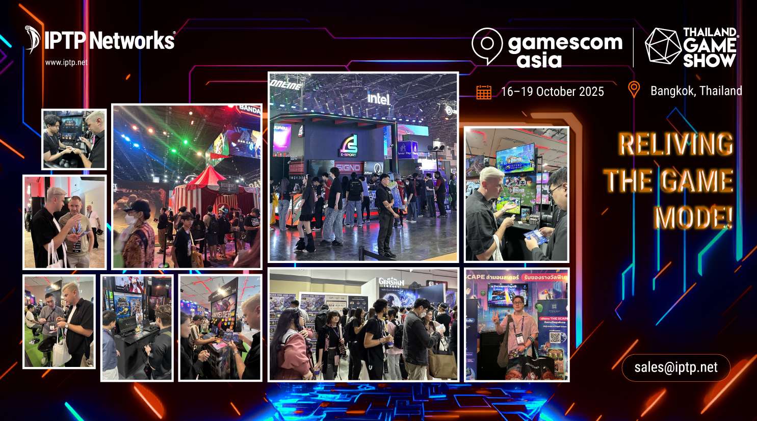 Một trải nghiệm tuyệt vời tại<br/> Gamescom Asia 2025 x Thailand Game Show!